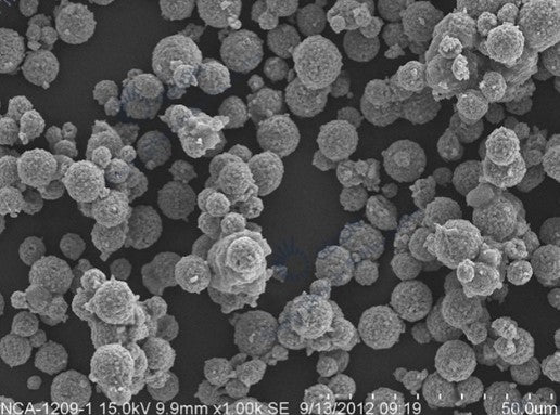 LiNi0.8Co0.1Mn0.1O2 (NCM811, Polycrystalline) Powder for Li-Ion Battery Cathode, 100 g/bottle, CLIBCNCM811