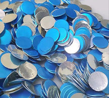 Sodium Chips (D=8-18 mm, T = 0.45 mm) for Li-Ion Battery Anode, 100 pcs/bottle, CSIBAESC
