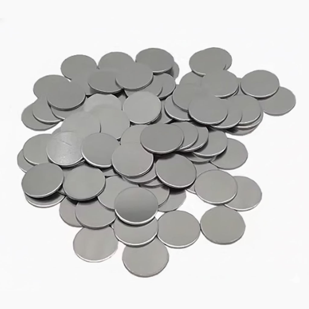 Aluminum Electrodes (Disc, Sheet, Roll) with A Thickness of 0.1 mm for Al-Ion Battery Anode, CAIBAE