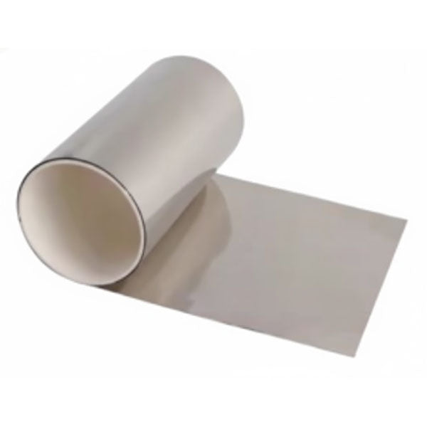 Zinc Foil Roll (T=0.01-0.1 mm, W=100 mm, L=1000 mm) as Anode Electrode for Zn-Ion Battery, 1 m/roll, CZIBAEZFR