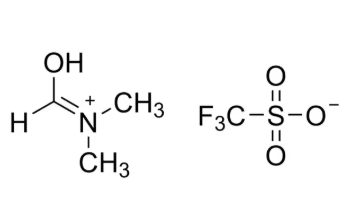 DOTf {Dimethylformamidium Trifluoromethanesulfonate, >98.0%} Powder as Electrolyte Additive for Aqueous Zinc Ion Battery, 5 g/bottle, CAZIBEADOTf