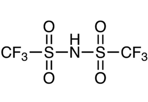 HTFSI {Bis(trifluoromethanesulfonyl)imide, >99.0%} Powder as Electrolyte Additive for Aqueous Zinc Ion Battery, 10-50 g/bottle, CAZIBEAHTFSI