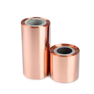 Double-Side Matte Electrolytic Copper Foil Roll (T12-18 um * W200 mm * L5 m) as Battery Anode Current Collector, CBACCDMCFR