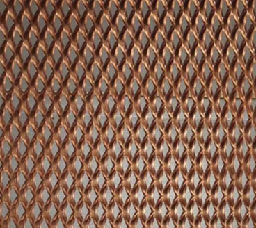 Expanded Copper Mesh Roll (T 0.05-0.25mm * W 140-160mm * L 1.0m) with Rhombic Pores as Battery Anode Current Collector, CBACCECMR
