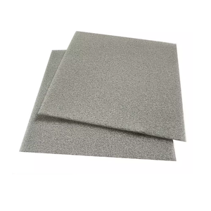 Aluminum Foam Sheet (T 0.1-1.6 mm, L 100mm * W 100mm) as Battery Cathode Current Collector, CBCCCAFOS