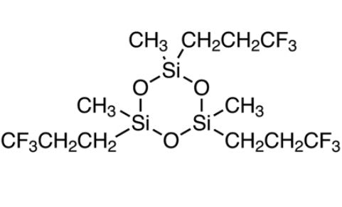 D3F {1,3,5-trimethyl-1,3,5-tris­(3,3,3-trifluoropropyl) cyclotrisiloxane, TTC, >99.0%} as Battery Electrolyte Additive, 25-100 g/bottle, CBEAD3F
