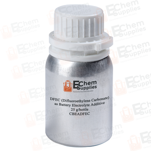 DFEC (Difluoroethylene Carbonate, >99.9%) as Battery Electrolyte Co-Solvent and Additive, 25-100 g/bottle, CBESADFEC