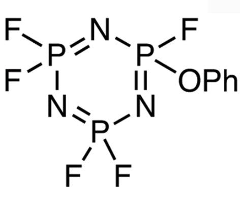 FPPN (Pentafluoro(phenoxy)cyclotriphosphazene, >99.0%) as Battery Electrolyte Additive, 5 g/bottle, CBEAFPPN