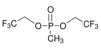 TFMP {Bis(2,2,2-trifluoroethyl) Methylphosphonate, TFEMP, >99.0%} as Flame-Retardant Battery Electrolyte Additive, 5-25 g/bottle, CBEATFMP