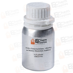 TVSi (Tetravinylsilane, >98.0%) as Battery Electrolyte Additive, 5-25 g/bottle, CBEATVSi
