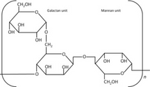 GG (Guar Gum) Powder as Battery Electrode Binder, 100 g/bottle, CBEBGG