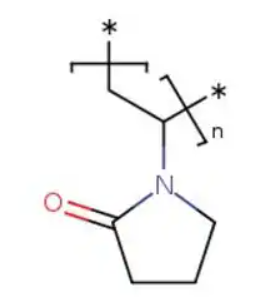 Crosslinked PVPP Poly(vinylpolypyrrolidone)) Powder as Battery Electrode Binder, 100 g/bottle, CBEBPVPP