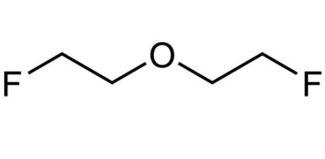 BFE {Bis(2-fluoroethyl) Ether, >99.0%} as Battery Electrolyte Co-Solvent and Additive, 5-25 g/bottle, CBESABFE