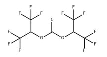 BHFC {Bis(1,1,1,3,3,3-Hexafluoroisopropyl) Carbonate, >99.5%} as Battery Electrolyte Co-Solvent and Additive, 10-50 g/bottle, CBESABHFC