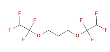BTFP (1,3-Bis(1,1,2,2-tetrafluoroethoxy)propane, FDE or HFE-698E, >99.5%) as Battery Electrolyte Co-Solvent and Additive, 25-100 g/bottle, CBESABTFP