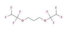 BTFP (1,3-Bis(1,1,2,2-tetrafluoroethoxy)propane, FDE or HFE-698E, >99.5%) as Battery Electrolyte Co-Solvent and Additive, 25-100 g/bottle, CBESABTFP