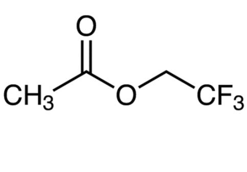 TFEA (2,2,2-Trifluoroethyl Acetate, >99.0%) as Battery Electrolyte Co-Solvent and Additive, 5-25 g/bottle, CBESATFEA