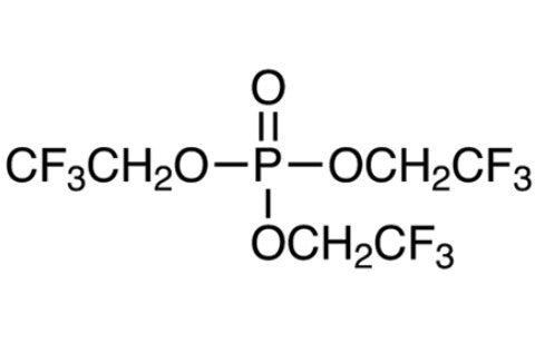 TFP (Tris(2,2,2-trifluoroethyl)phosphate, >99.8%) as Battery Electrolyte Co-Solvent and Additive, 10-50 g/bottle, CBESATFP