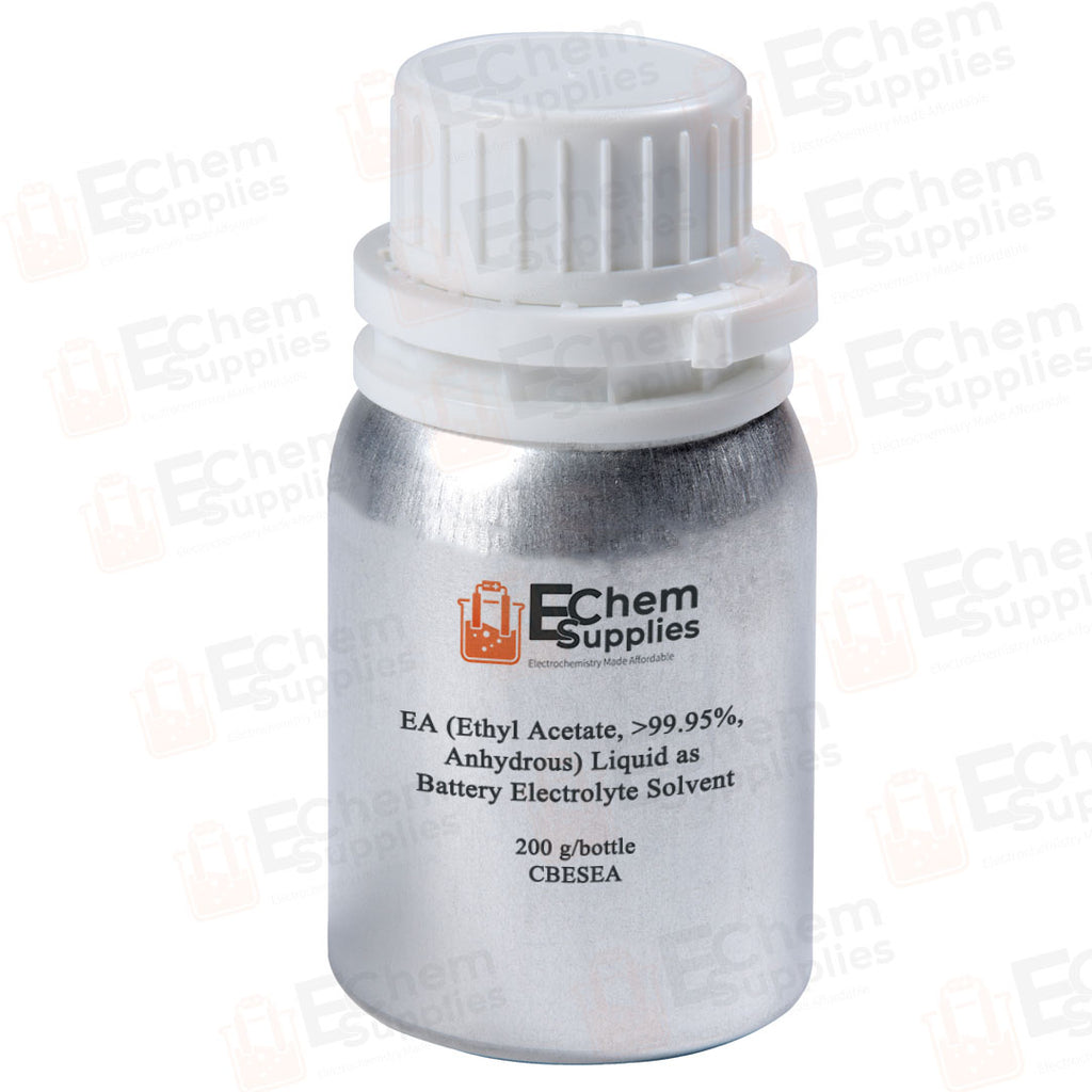 EA (Ethyl Acetate, >99.95%, Anhydrous) Liquid as Battery Electrolyte Solvent, 200 g/bottle, CBESEA
