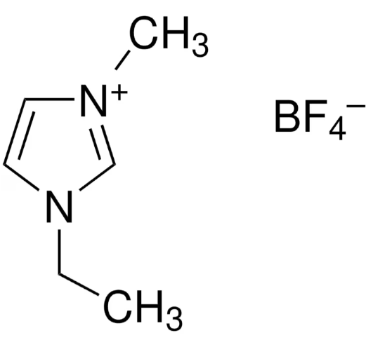 [EMIM][BF4] (1-Ethyl-3-methylimidazolium tetrafluoroborate, 99.5%) Ionic Liquid as Electrolyte Solvent and Additive, 25 g/bottle, CESAILEMIMBF4