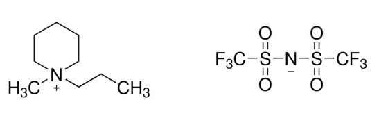 PP13TFSI (1-Methyl-1-methylpiperidinium bis(trifluoromethylsulfonyl)imide, 99.0%) Ionic Liquid as Battery Electrolyte Solvent, 25 g/bottle, CBESPP13TFSI