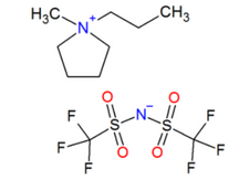 Py13TFSI (1-Methyl-1-propylpyrrolidinium bis(trifluoromethanesulfonyl)imide, 99.9%) Ionic Liquid as Battery Electrolyte Solvent, 25 g/bottle, CBESPy13TFSI