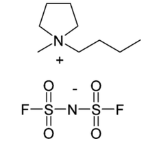 Py14FSI (1-Butyl-1-methylpyrrolidinium bis(fluorosulfonyl)imide, 99.9%) Ionic Liquid as Battery Electrolyte Solvent, 25 g/bottle, CBESPy14FSI