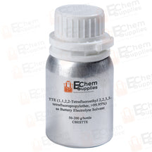 TTE (1,1,2,2-Tetrafluoroethyl 2,2,3,3-tetrafluoropropylether, >99.95%) as Battery Electrolyte Co-Solvent, 50-200 g/bottle, CBESTTE