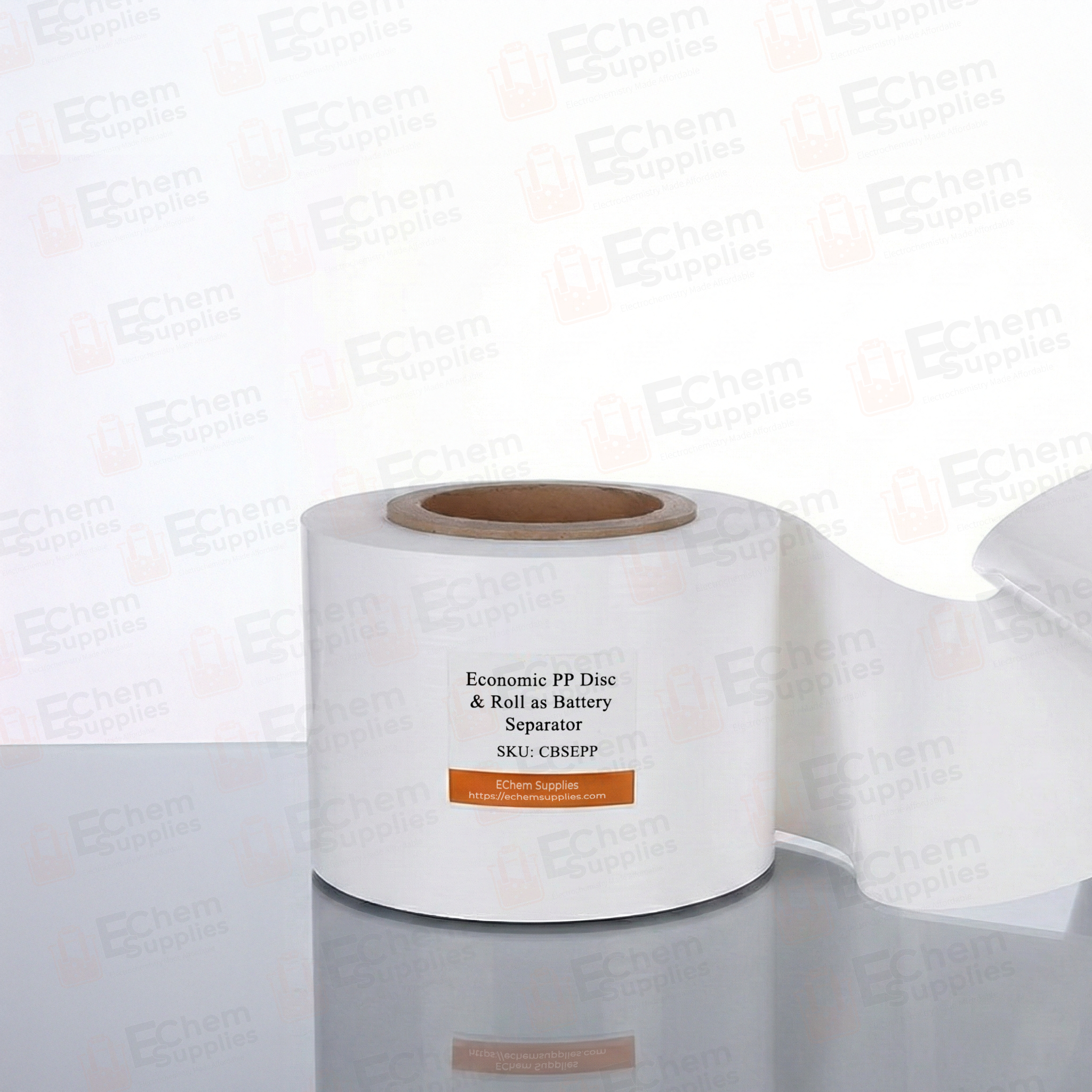 Economic PP (Polypropylene) Disc & Roll (T=25 um, L=800m) as Battery Separator, CBSEPP