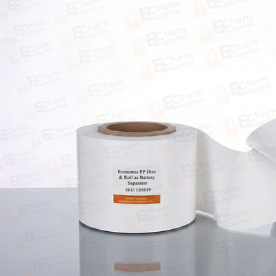 Economic PP (Polypropylene) Disc & Roll (T=16 or 25 um, L=100-800m) as Battery Separator, CBSEPP