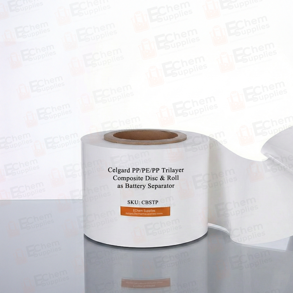 PP/PE/PP Trilayer Composite (Celgard 2325) Disc & Roll (T=25 um) as Battery Separator, CBSTPC2325