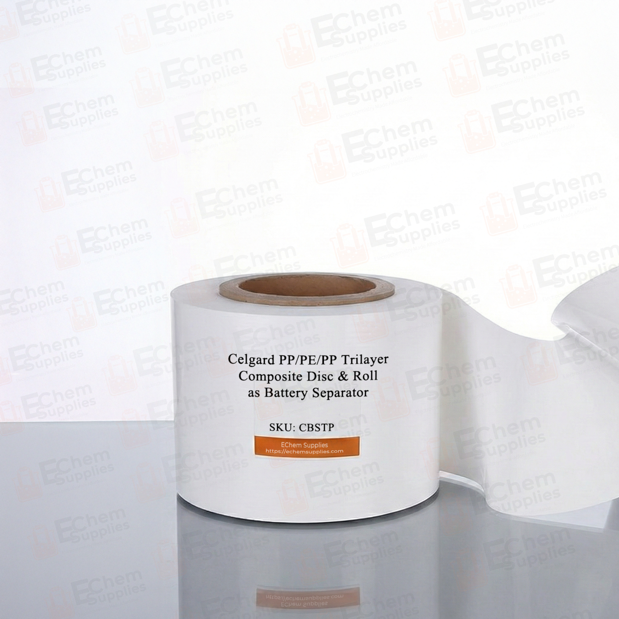 PP/PE/PP Trilayer Composite (Celgard 2325) Disc & Roll (T=25 um) as Battery Separator, CBSTPC2325