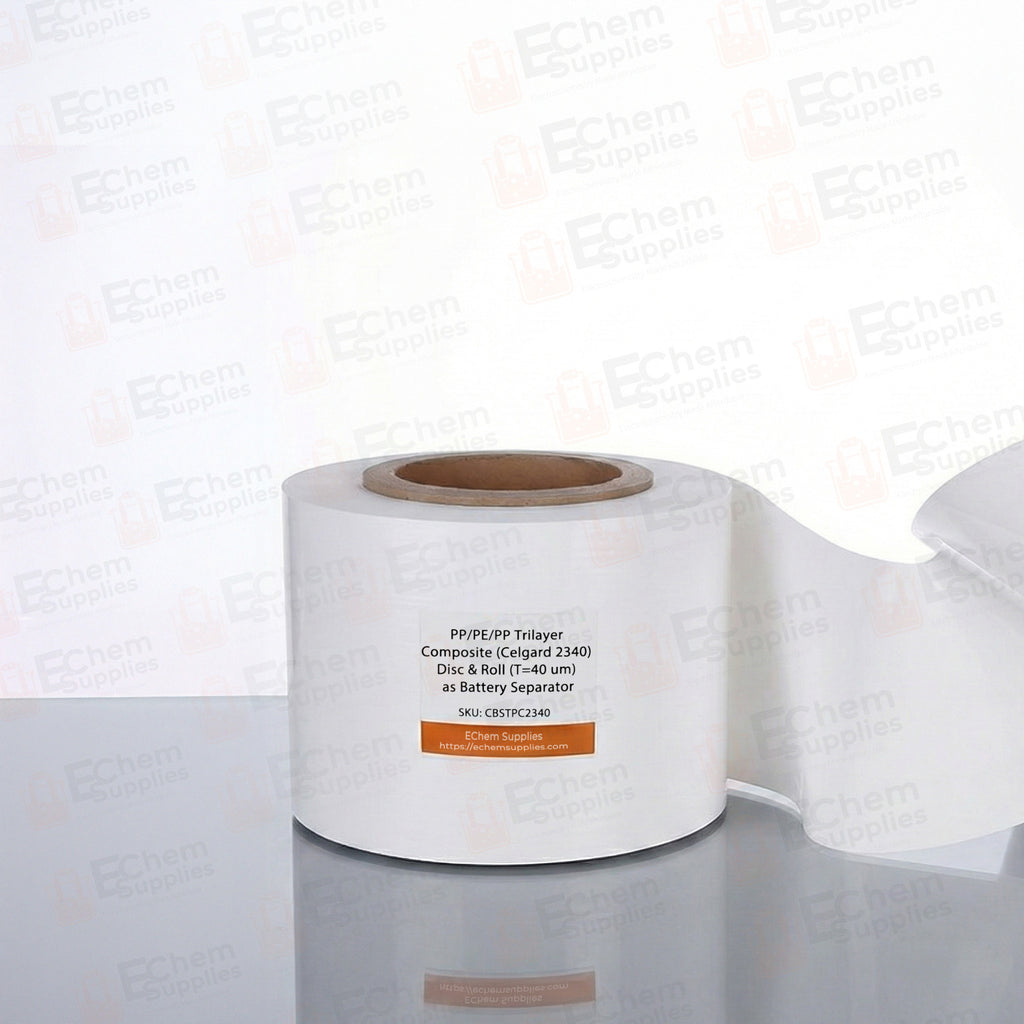 PP/PE/PP Trilayer Composite (Celgard 2340) Disc & Roll (T=40 um) as Battery Separator, CBSTPC2340