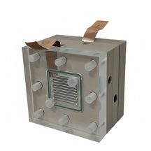 Gas Diffusion Electrode (GDE) Flow Electrolyzer with Two Liquid Flow Chambers for CO2 Electroreduction (CO2RR), CCO2RRGDEFETLFC