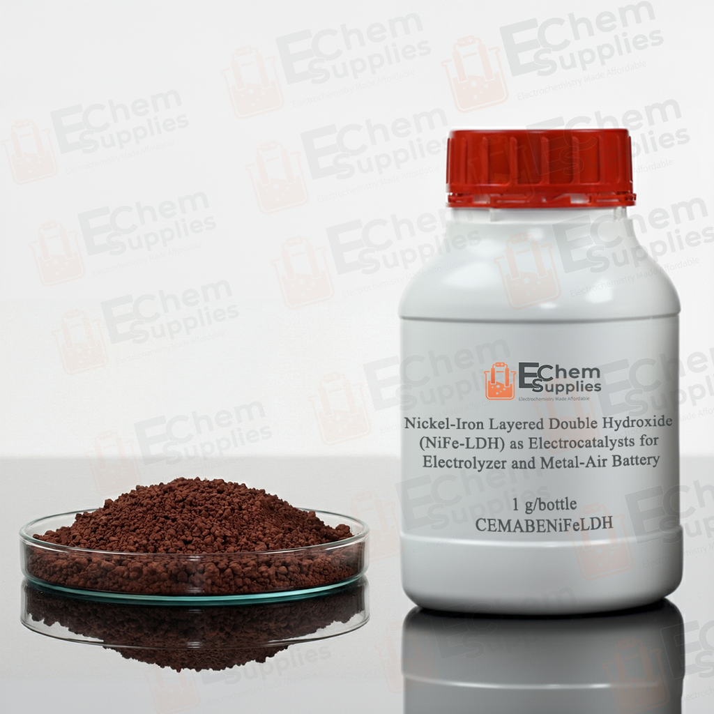 Nickel-Iron Layered Double Hydroxide (NiFe-LDH) as Electrocatalysts for Electrolyzer and Metal-Air Battery, 1 g/bottle, CEMABENiFeLDH