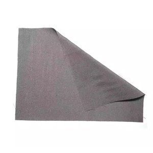 CeTech Hydrophobic Carbon Cloth Sheet (L 100mm * W 100mm * T 0.41mm) with Gas-Diffusion Layer (GDL) for Electrolyzer and Fuel Cell, CEFCCTHCCSGDL