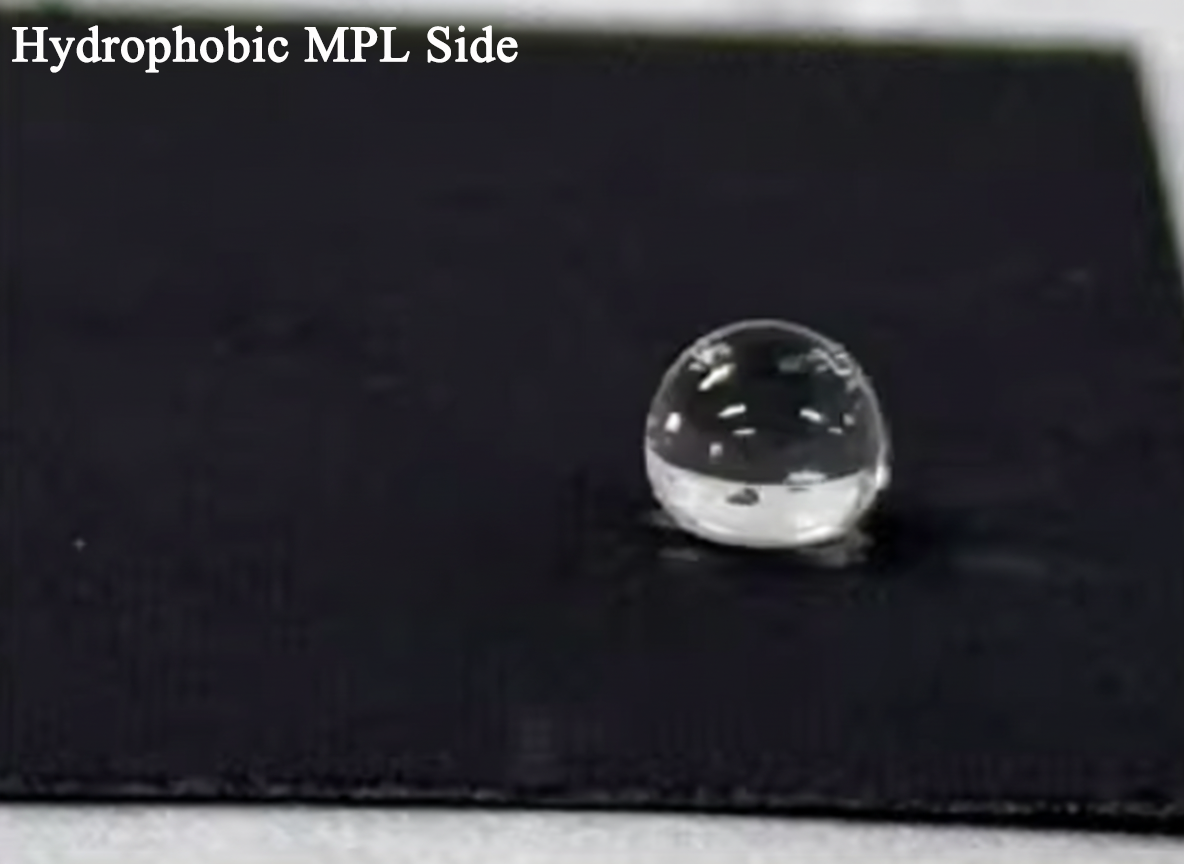 Economic Hydrophobic Carbon Paper Sheet (L 100mm * W 100mm * T 0.23mm) with Gas-Diffusion Layer (GDL) for Electrolyzer and Fuel Cell, CEFCEHPOCPSGDL