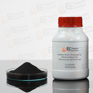 Iridium Black (Premetek) as Electrocatalysts for Electrolyzer and Fuel Cell, 0.5 g/bottle, CEFCEPIrB