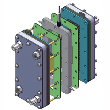 Flow Electrode Capacitive Deionization (FCDI) Test Cell (40mm*140mm) with Three Electrode Configuration, CFCDITC3E