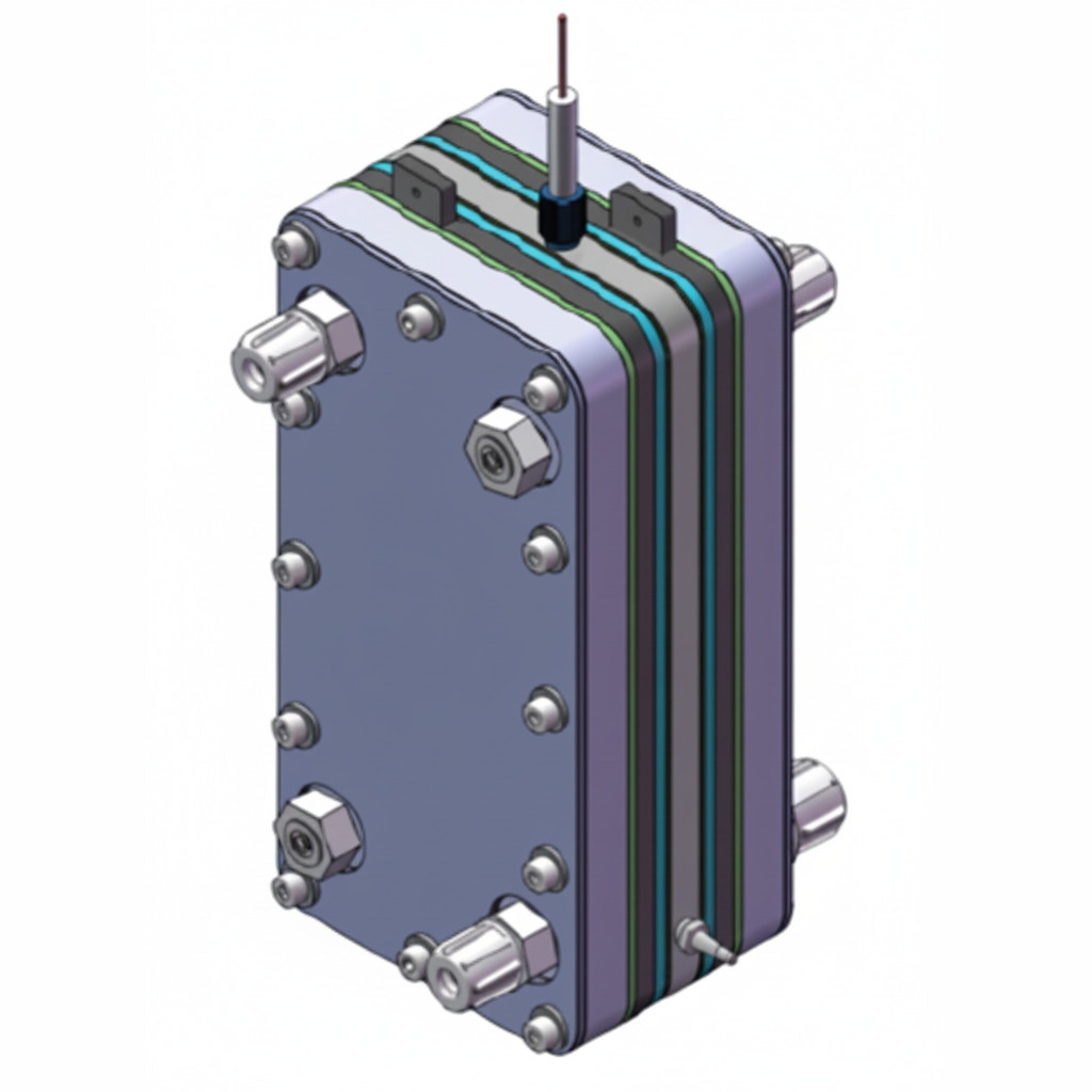Flow Electrode Capacitive Deionization (FCDI) Test Cell (40mm*140mm) with Three Electrode Configuration, CFCDITC3E