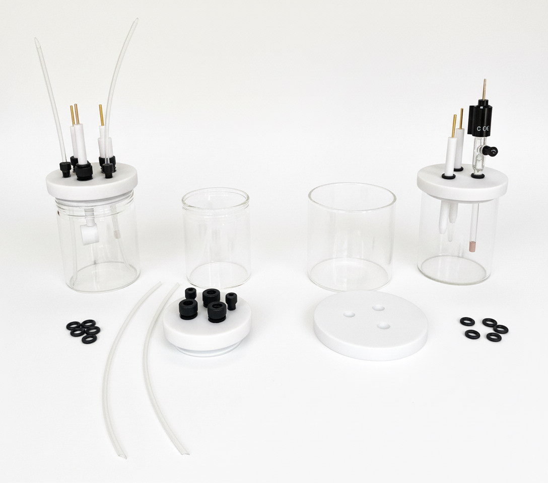 Five-Port Electrochemical Cell for Fundamental Electrochemistry Research, CFER5PEC