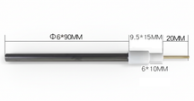 Graphite Rod/Sheet Counter Electrode for Fundamental Electrochemistry Research, CFERCEG