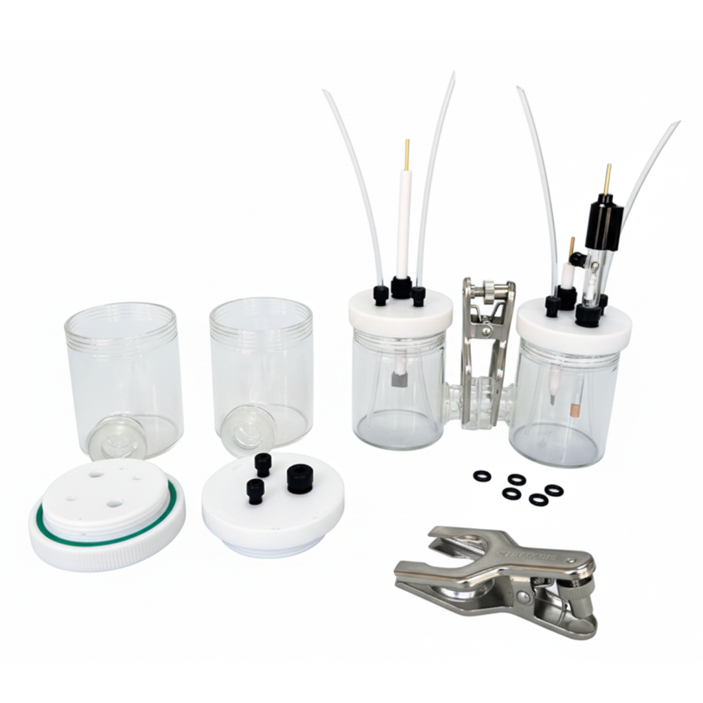 Sealed H-Type Electrochemical Cell (50mL+50mL) for Fundamental Electrochemistry Research, CFERSHTEC