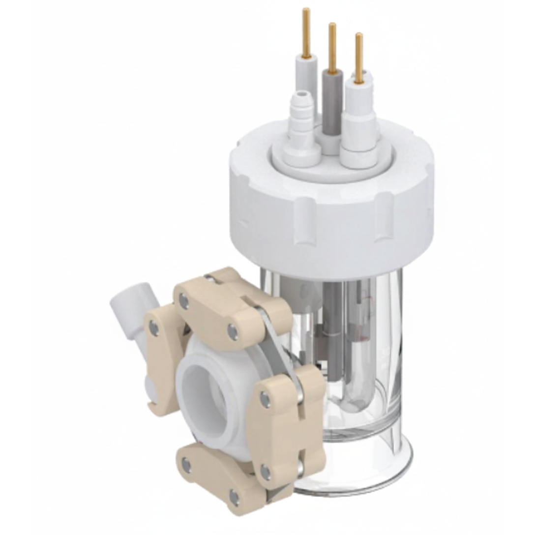 Test Cell (50 mL) with Single Quartz Window for Fundamental Photoelectrochemistry (PEC) Research, CFPRTCSQW
