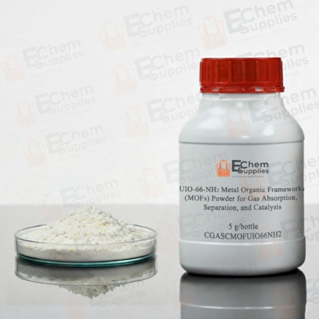 UIO-66-NH2 Metal Organic Frameworks (MOFs) Powder for Gas Absorption, Separation, and Catalysis, CGASCMOFUIO66NH2