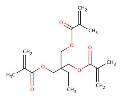 TMPTMA {Trimethylolpropane Trimethacrylate, >99.0%} as Crosslinking Monomer for Gel Polymer Electrolyte, 50-200 g/bottle, CGPECMTMPTMA