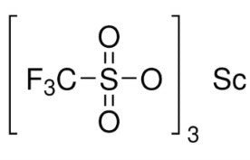 Sc(OTf)3 {Scandium(III) Triflate, >99.0%} as Initiator for Gel Polymer Electrolytes (GPEs) and Battery Electrolyte Additive, 5-25 g/bottle, CGPEIScOTf