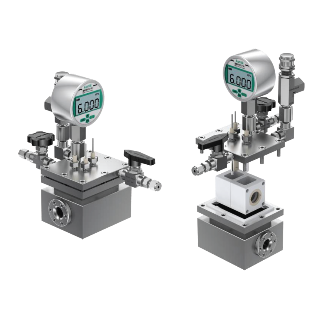 High Pressure (6 MPa) H-Type Electrochemical Cell with Separated Dual Chambers, CHPHTECSDC