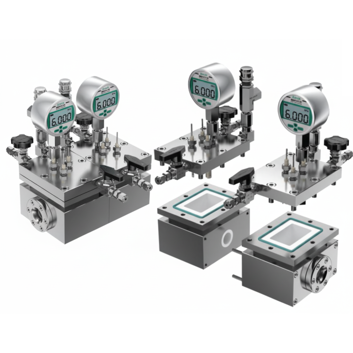 High Pressure (6 MPa) H-Type Electrochemical Cell with Separated Dual Chambers, CHPHTECSDC