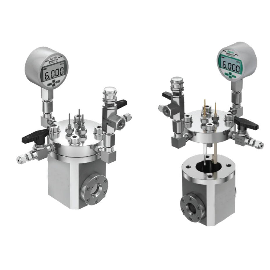 High Pressure (6 MPa) H-Type Electrochemical Cell with Single Chamber, CHPHTECSC
